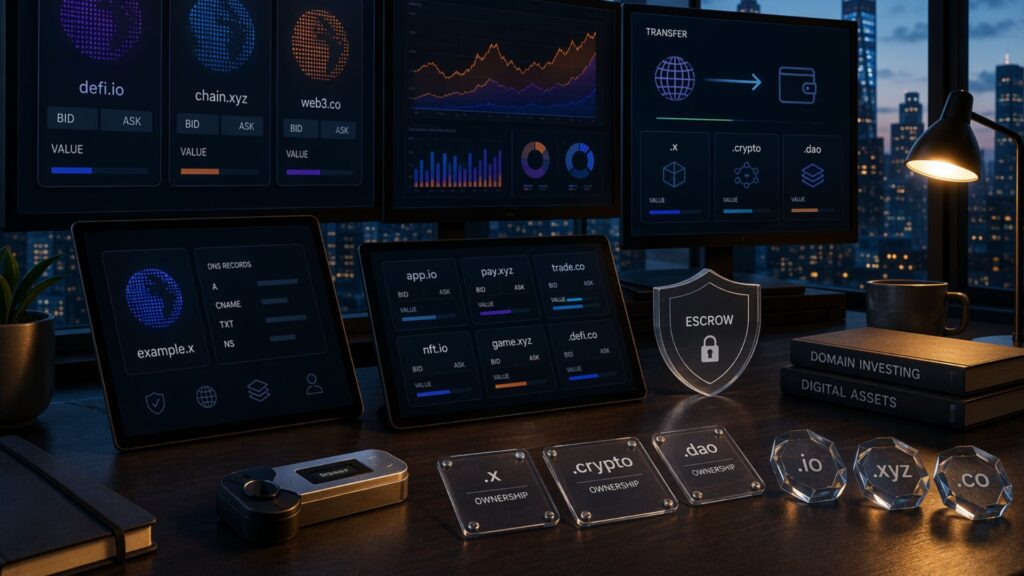 crypto domain investing