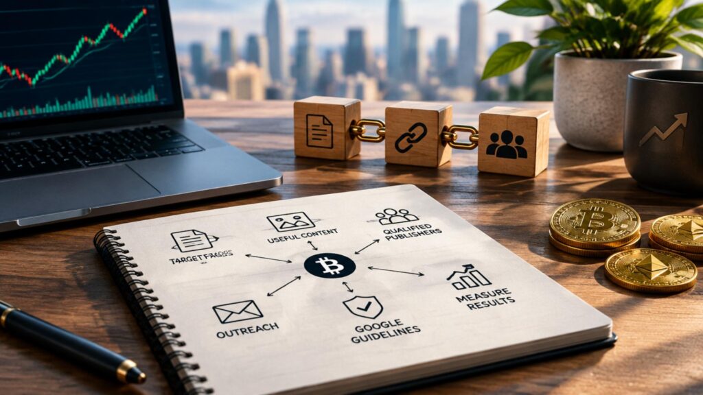 crypto link building