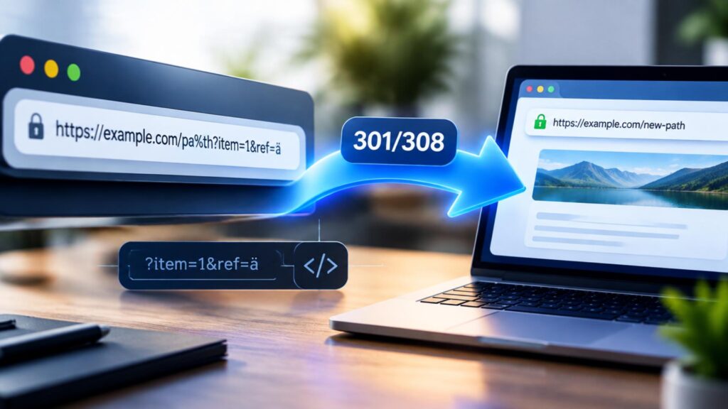 Apache redirect special characters